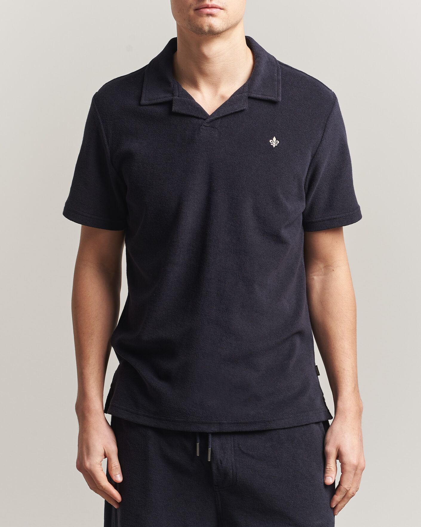 Uomini | Polo | Morris | Delon Terry Shirt Navy