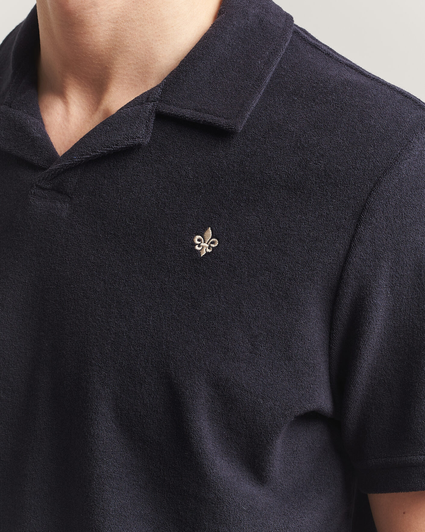 Uomini | Polo | Morris | Delon Terry Shirt Navy