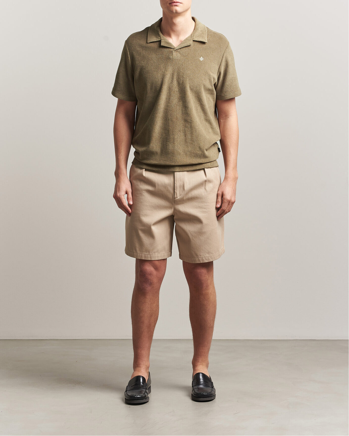 Uomini | Polo | Morris | Delon Terry Shirt Olive
