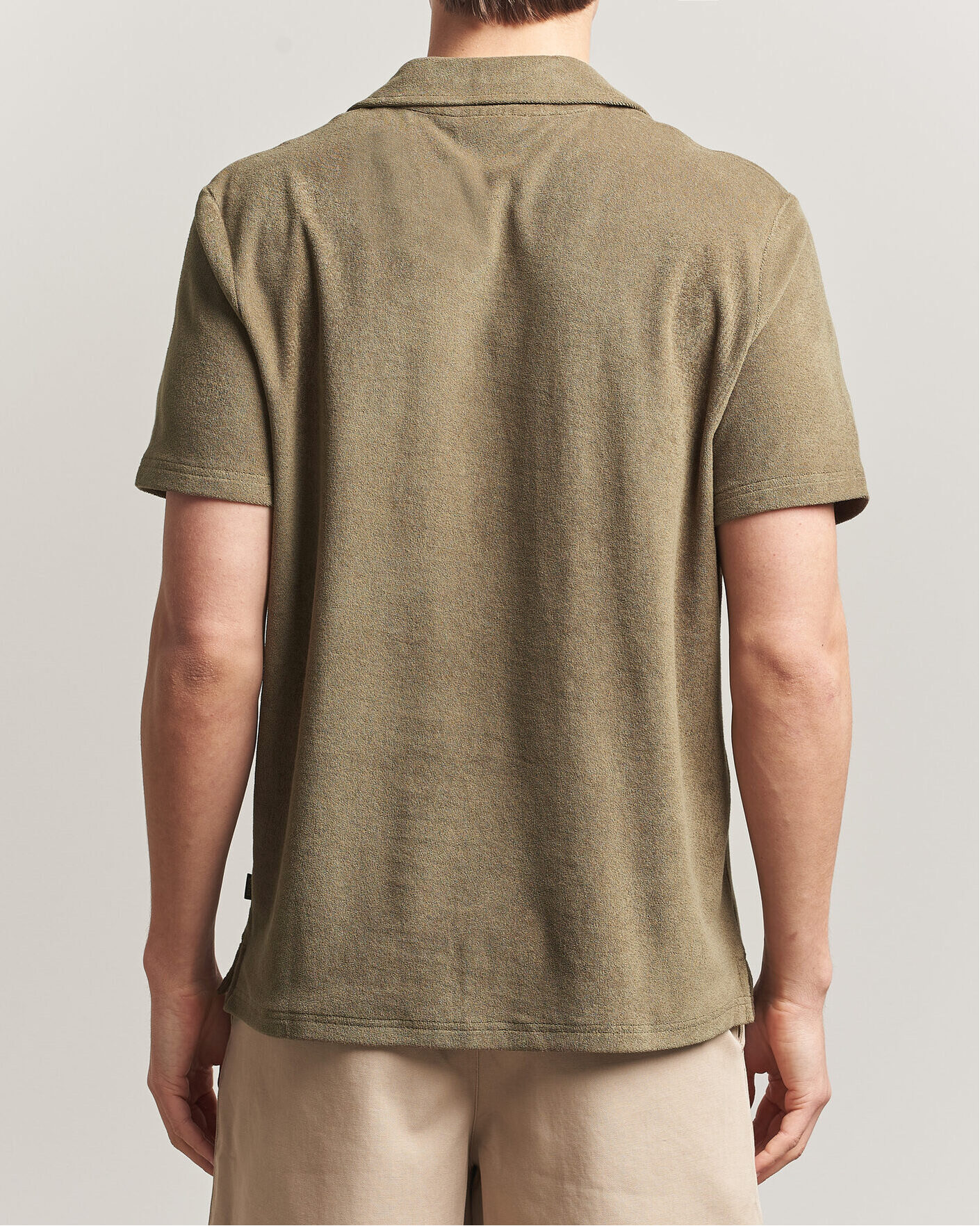 Uomini | Polo | Morris | Delon Terry Shirt Olive