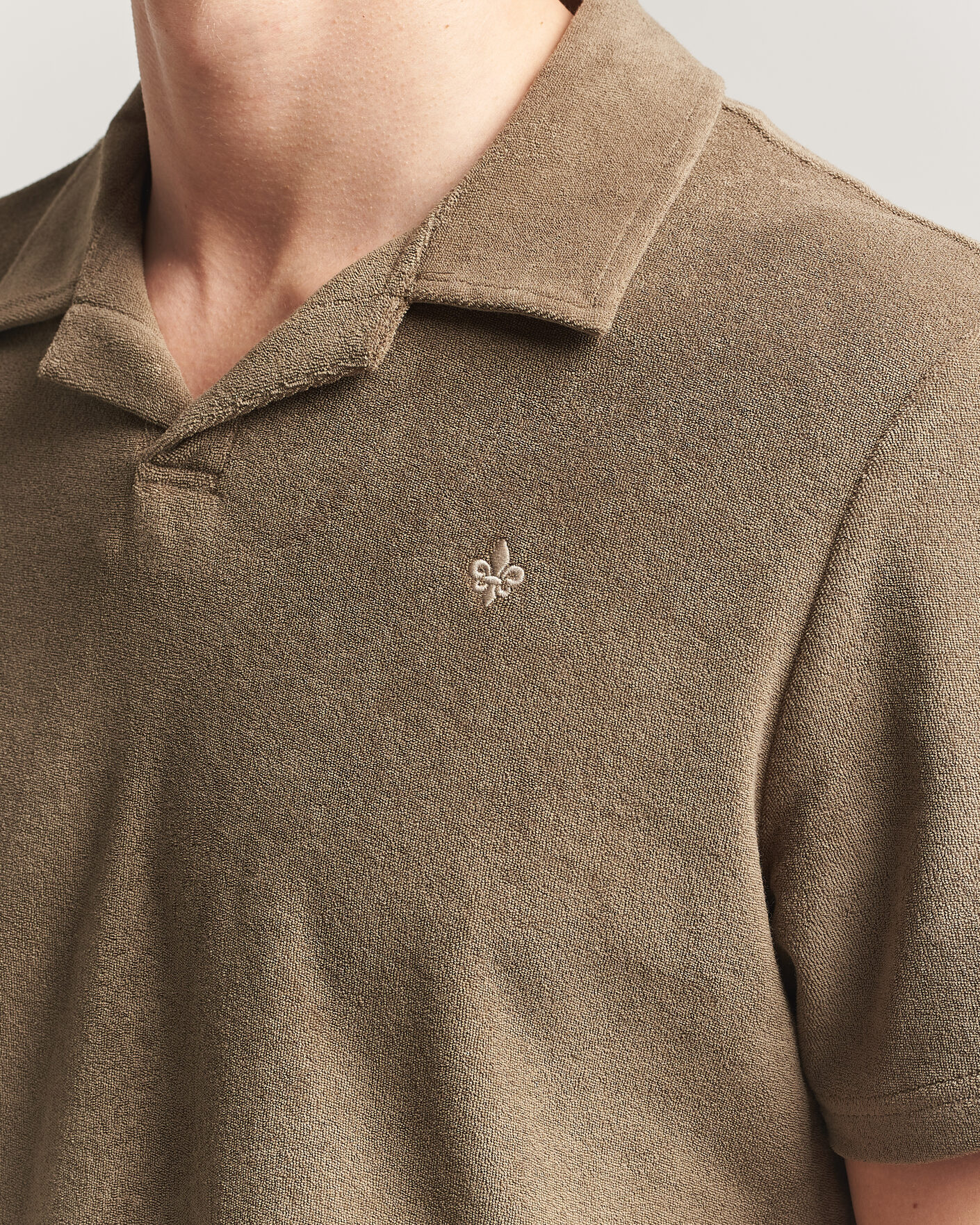 Uomini | Polo | Morris | Delon Terry Shirt Olive