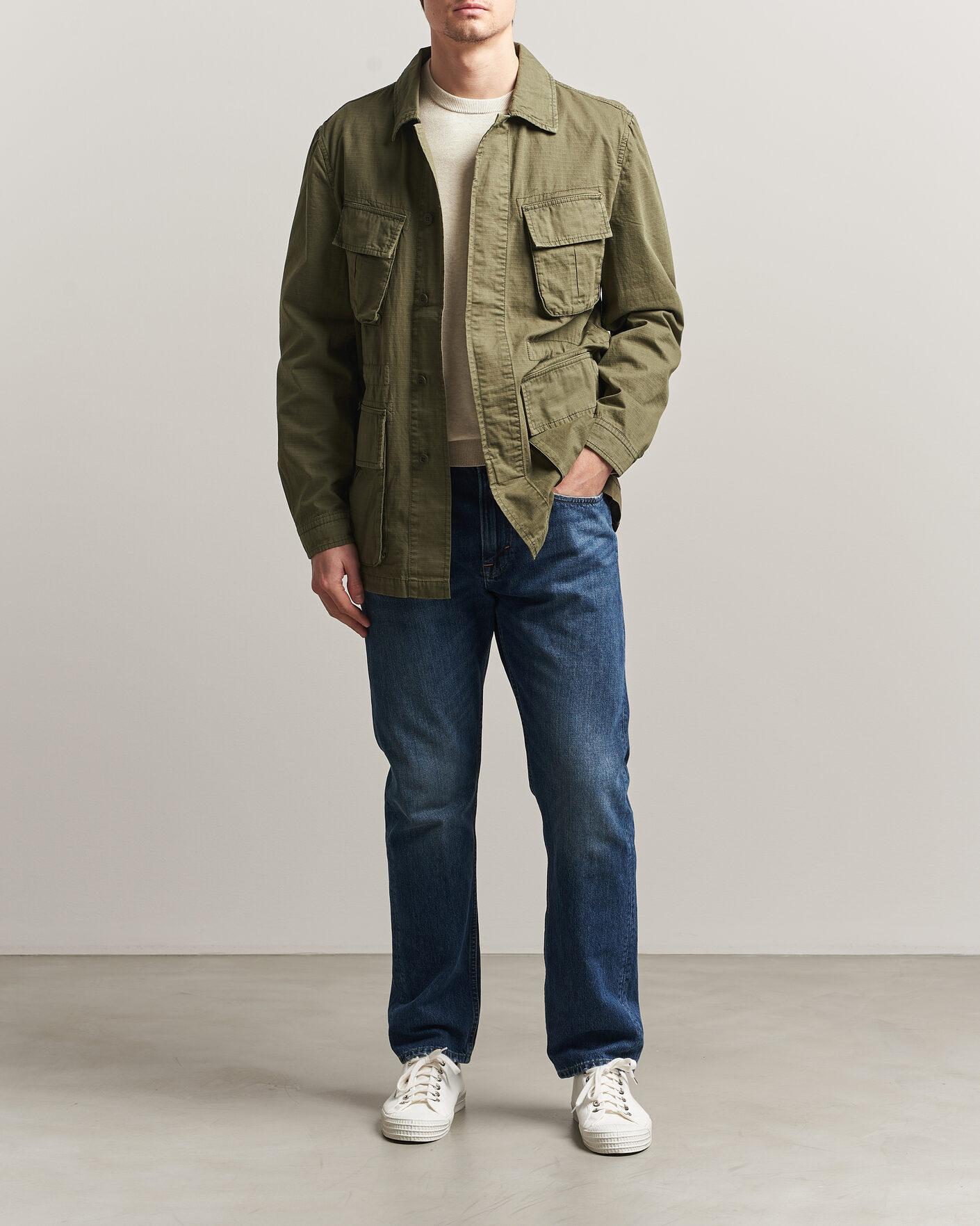 Uomini | Giacche | Morris | Graham Field Jacket Olive