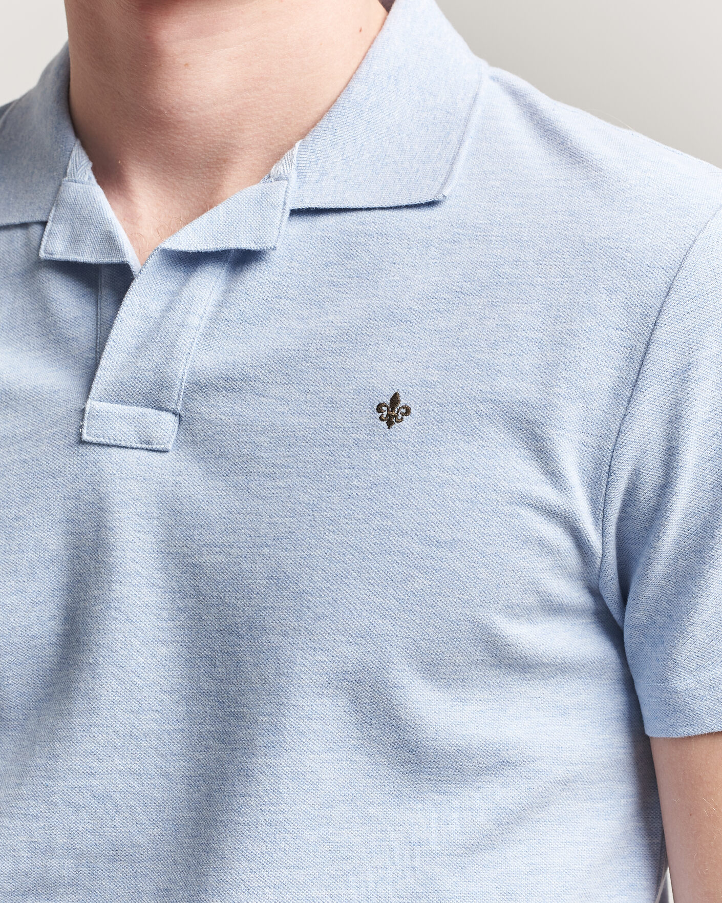 Uomini | Polo | Morris | Dylan Pique Light Blue