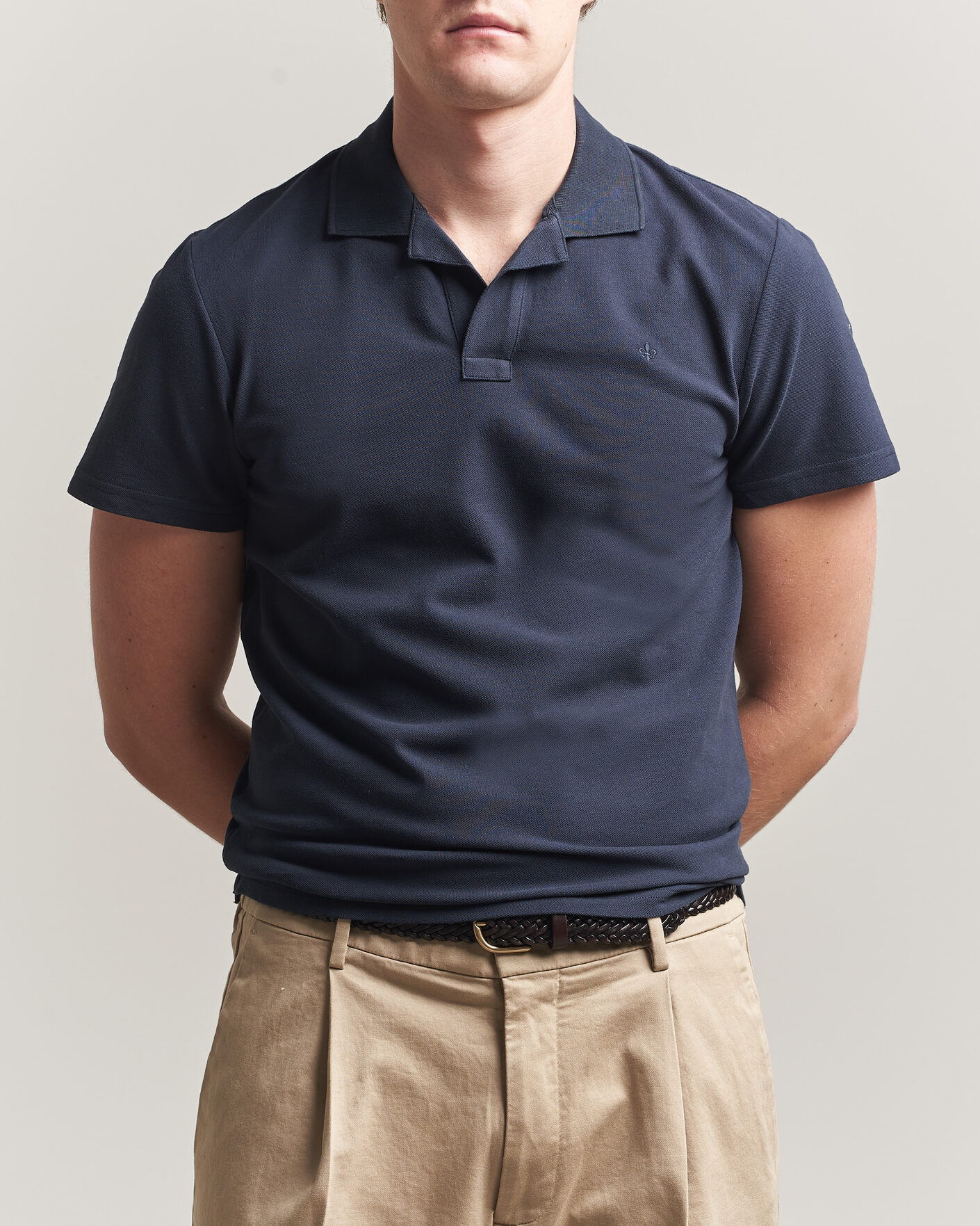 Uomini | Polo | Morris | Dylan Pique Dark Blue