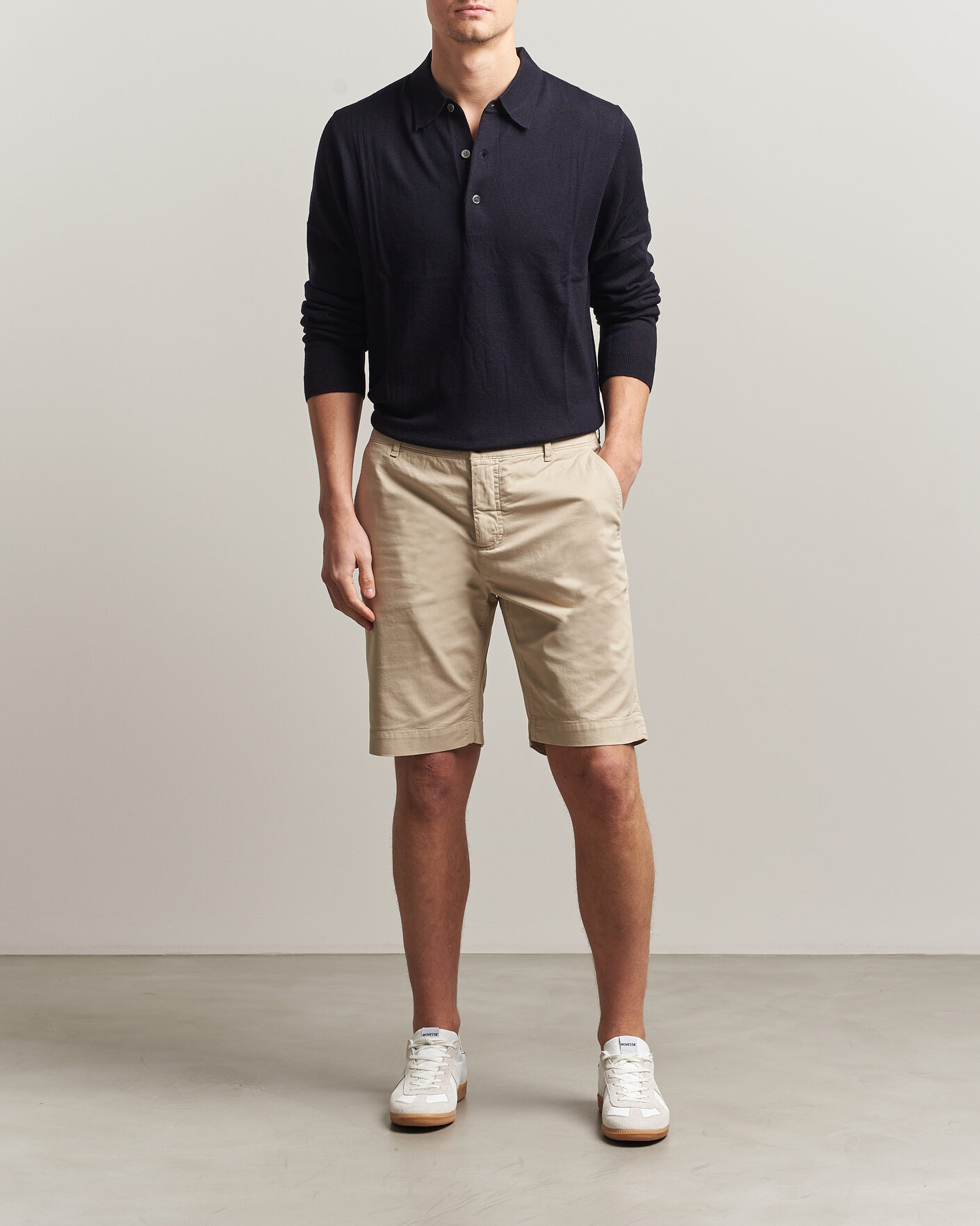 Uomini | Pantaloncini | Morris | Jeffery Summer Chinos Shorts Khaki
