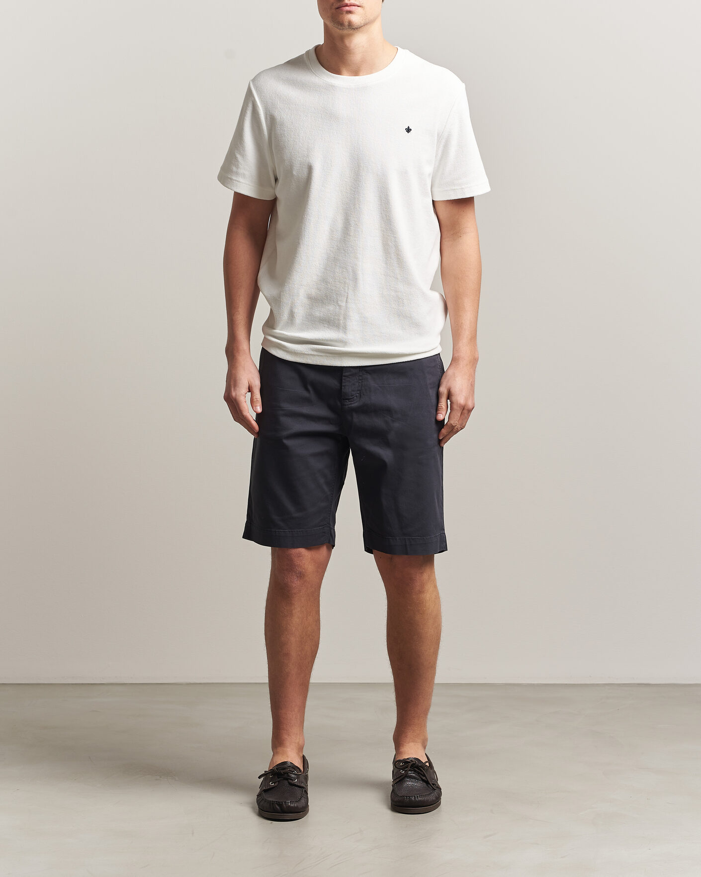 Uomini | Pantaloncini | Morris | Jeffery Summer Chinos Shorts Navy
