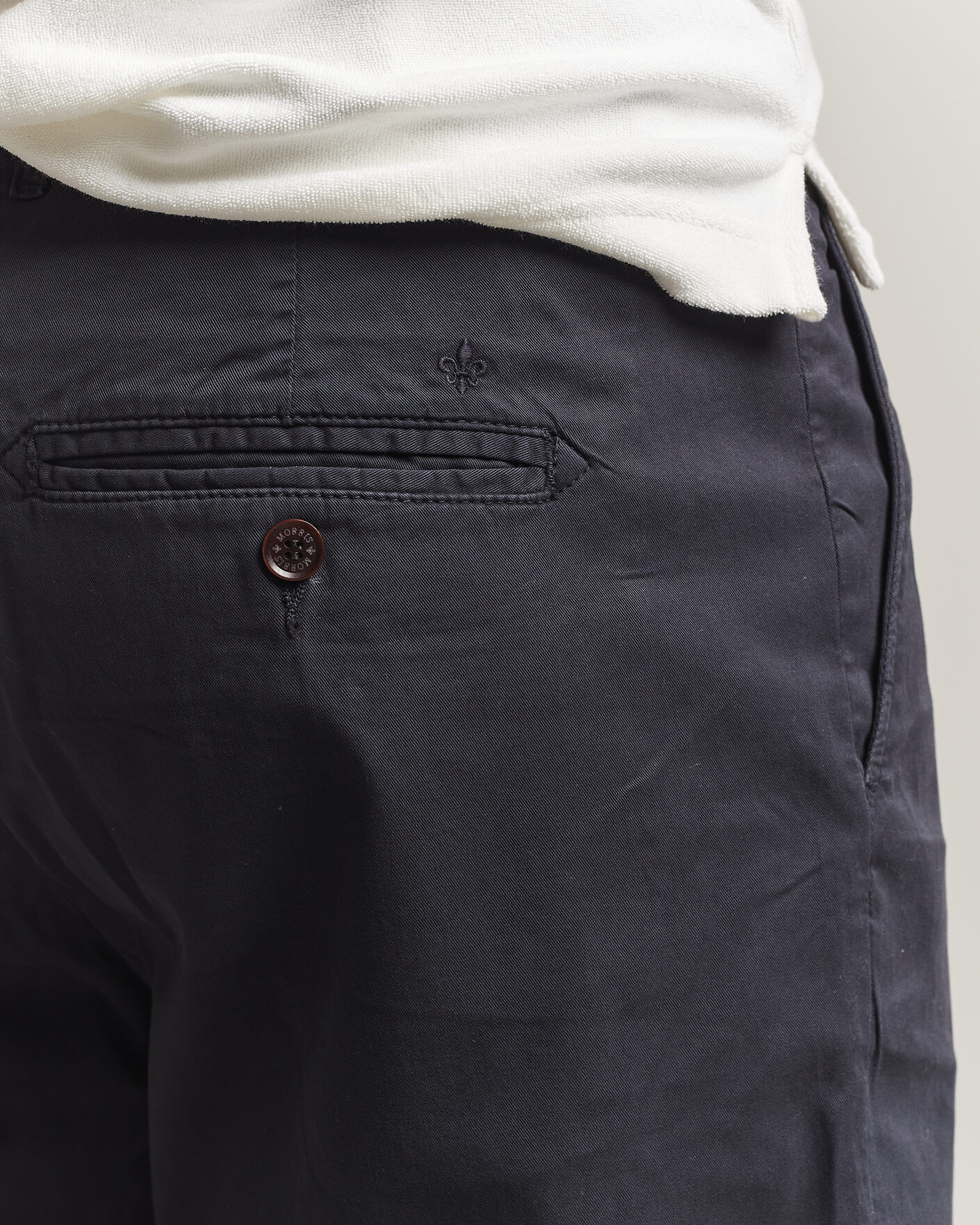Uomini | Pantaloncini | Morris | Jeffery Summer Chinos Shorts Navy