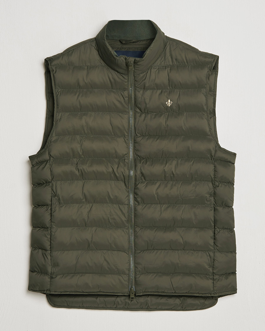 Uomini | Gilet | Morris | Norfolk Liner Vest Olive