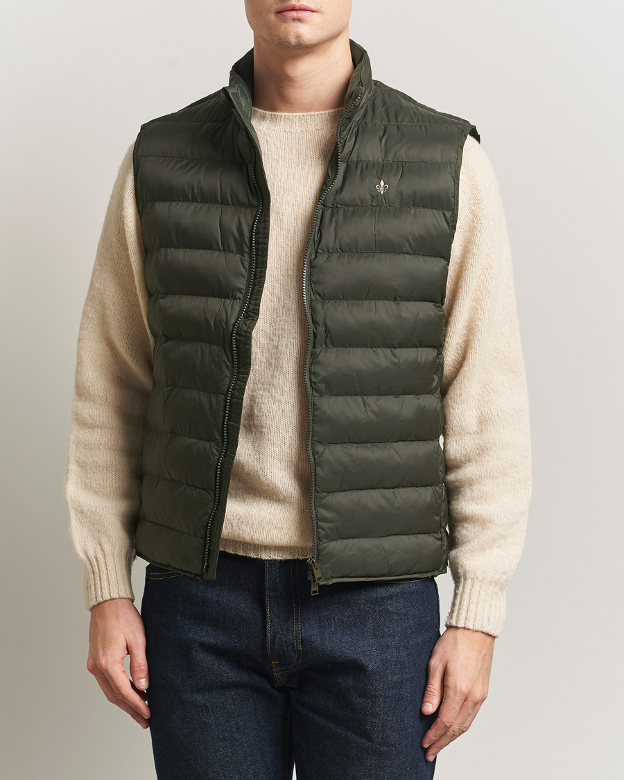 Uomini | Gilet | Morris | Norfolk Liner Vest Olive