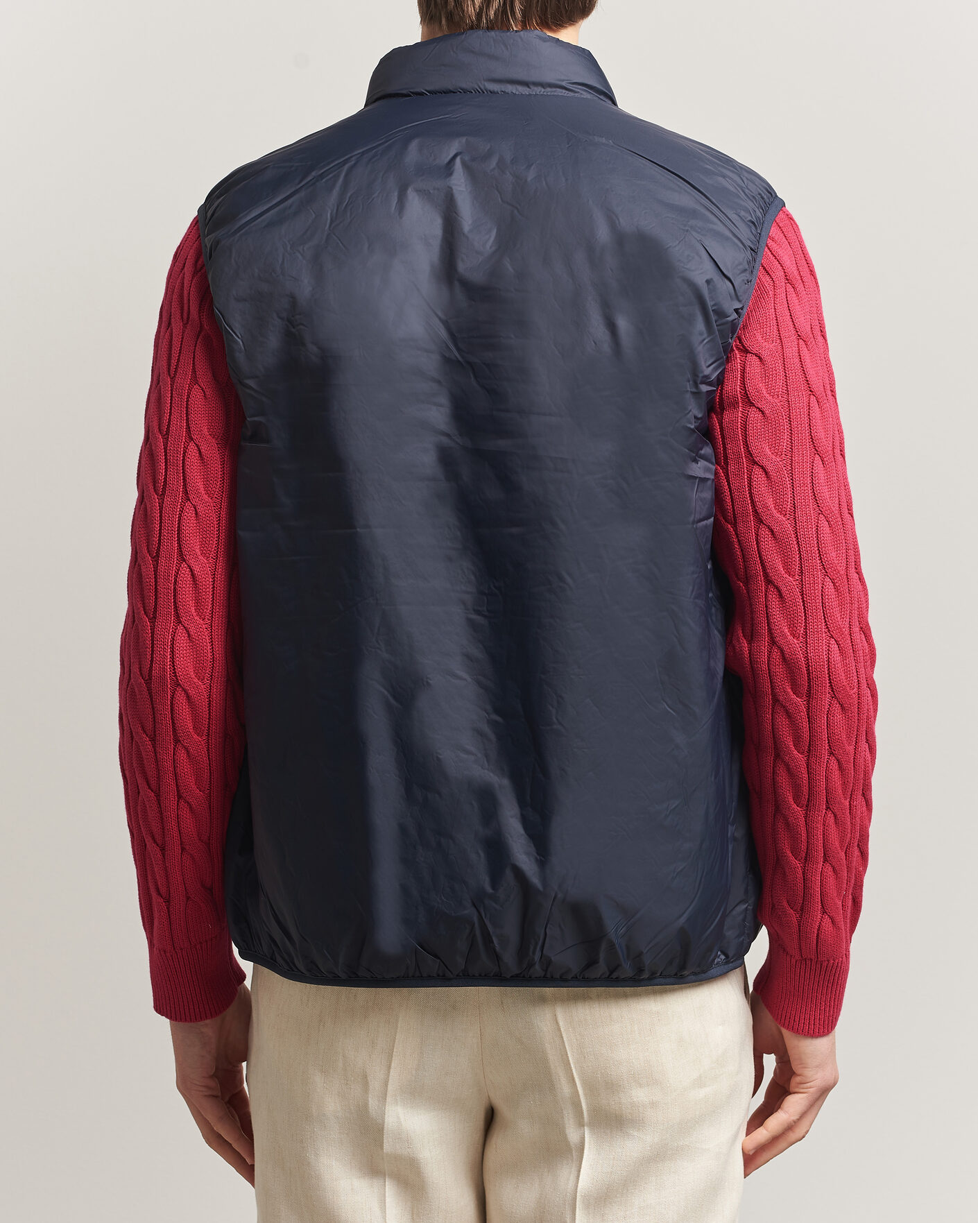 Uomini | Gilet | Morris | Bradley Padded Vest Navy