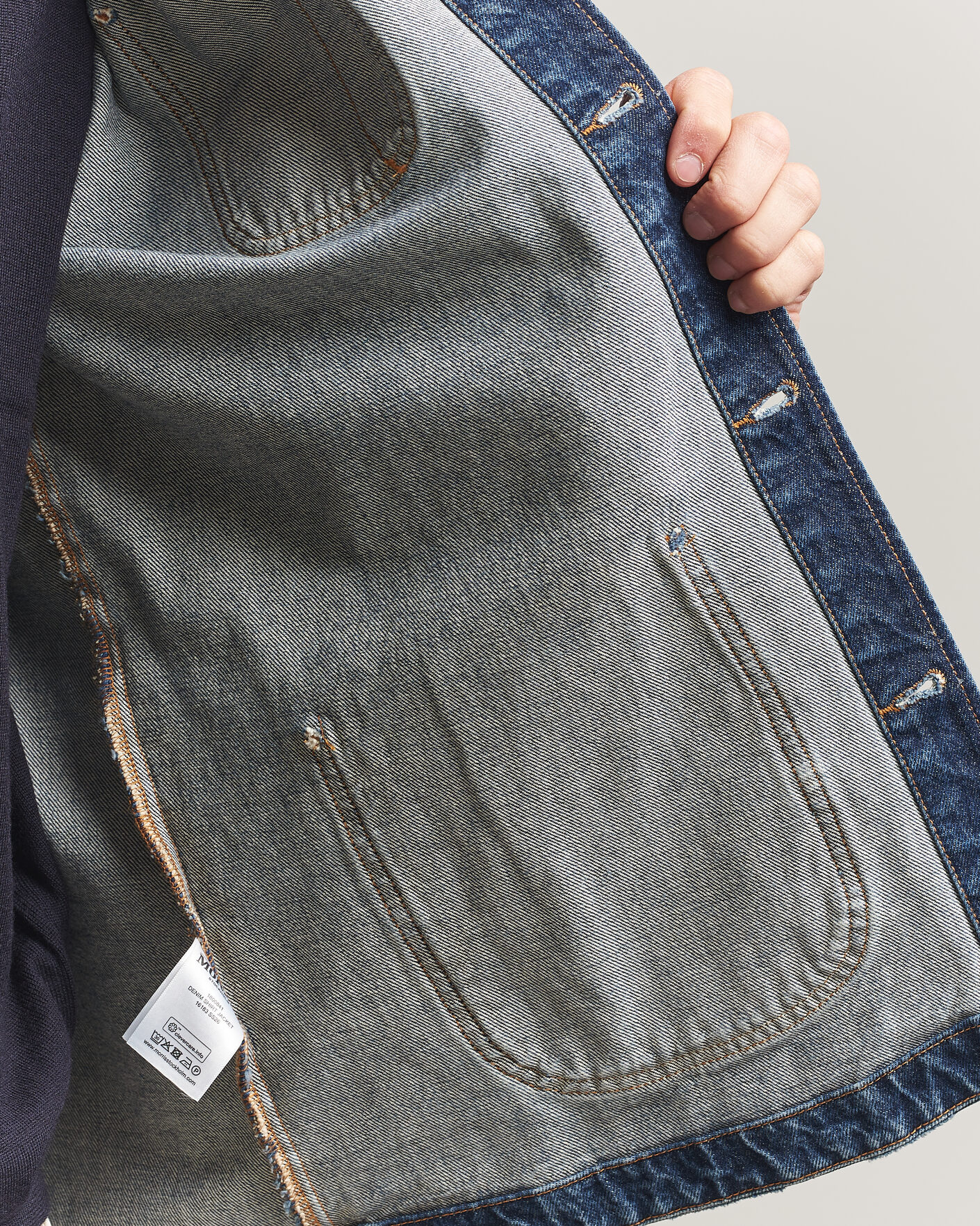 Uomini | Giacche | Morris | Denim Shirt Jacket Blue