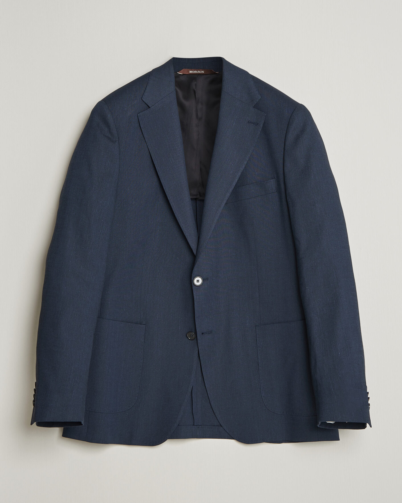 Uomini | Blazers | Morris | Linen Suit Blazer Navy