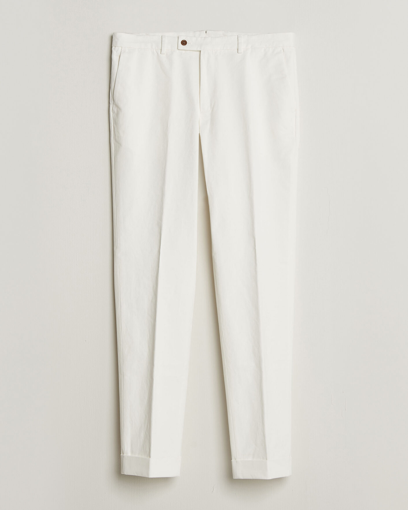 Uomini | Pantaloni | Morris | Jack Cotton Trousers Off White