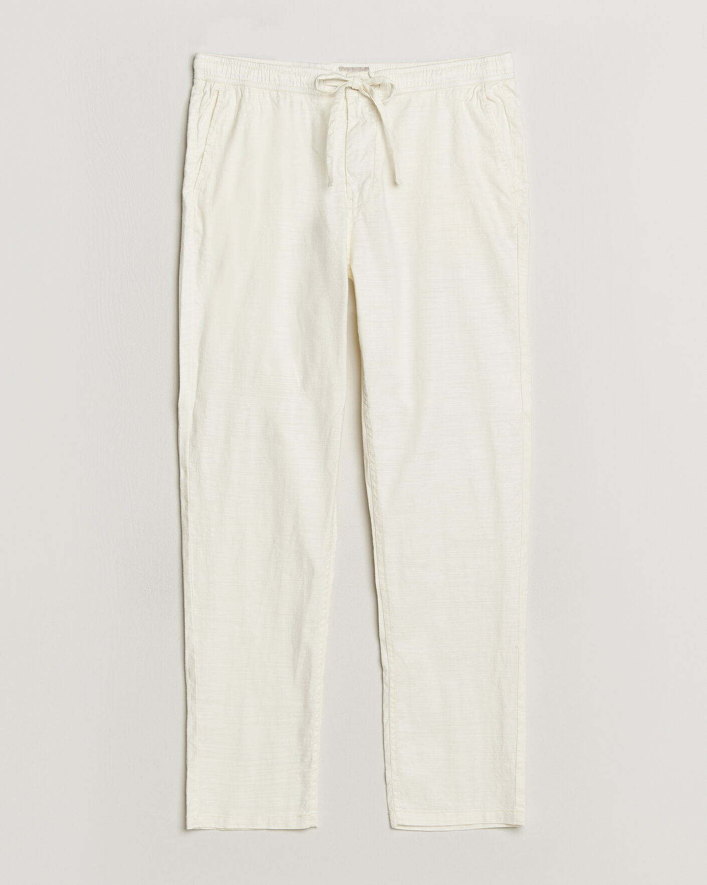 Uomini | Pantaloni | Morris | Fenix Linen Trousers Off White