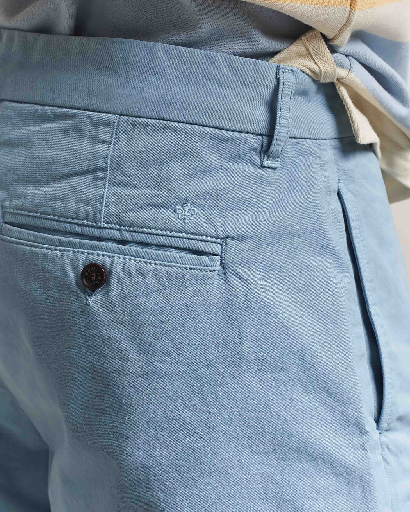 Uomini | Pantaloncini | Morris | Original Chinos Shorts Light Blue