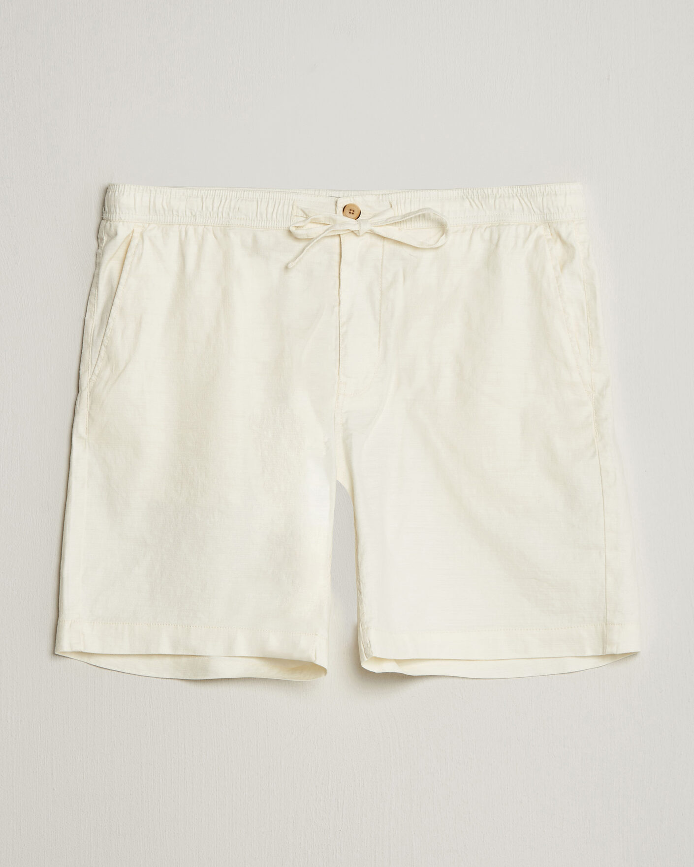 Uomini | Pantaloncini | Morris | Fenix Linen Shorts Off White