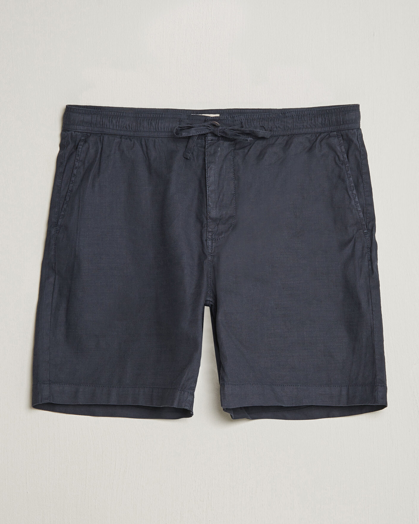 Uomini | Pantaloncini | Morris | Fenix Linen Shorts Dark Blue
