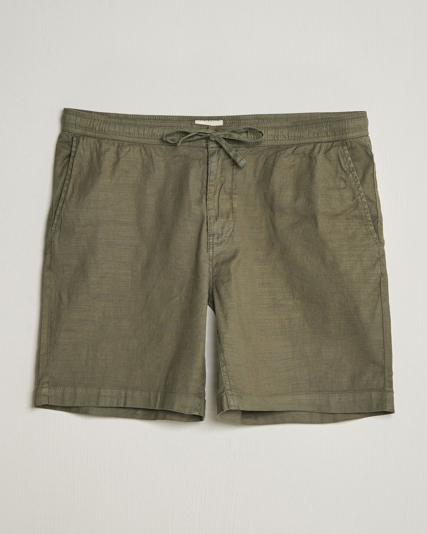 Uomini | Pantaloncini | Morris | Fenix Linen Shorts Olive