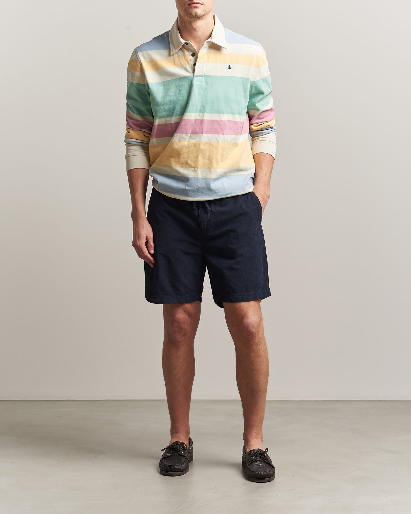 Uomini | Pantaloncini | Morris | Fenix Summer Cord Shorts Dark Blue