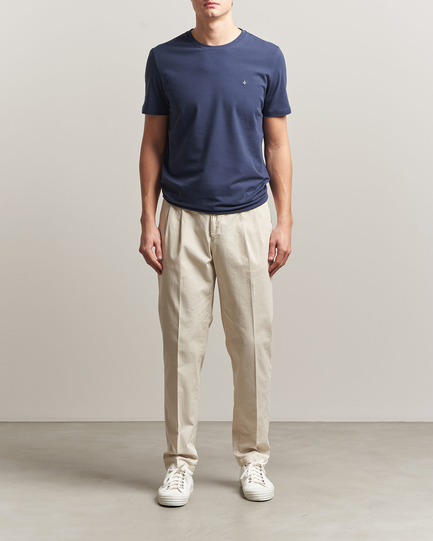 Uomini | T-shirt | Morris | James T-Shirt Navy