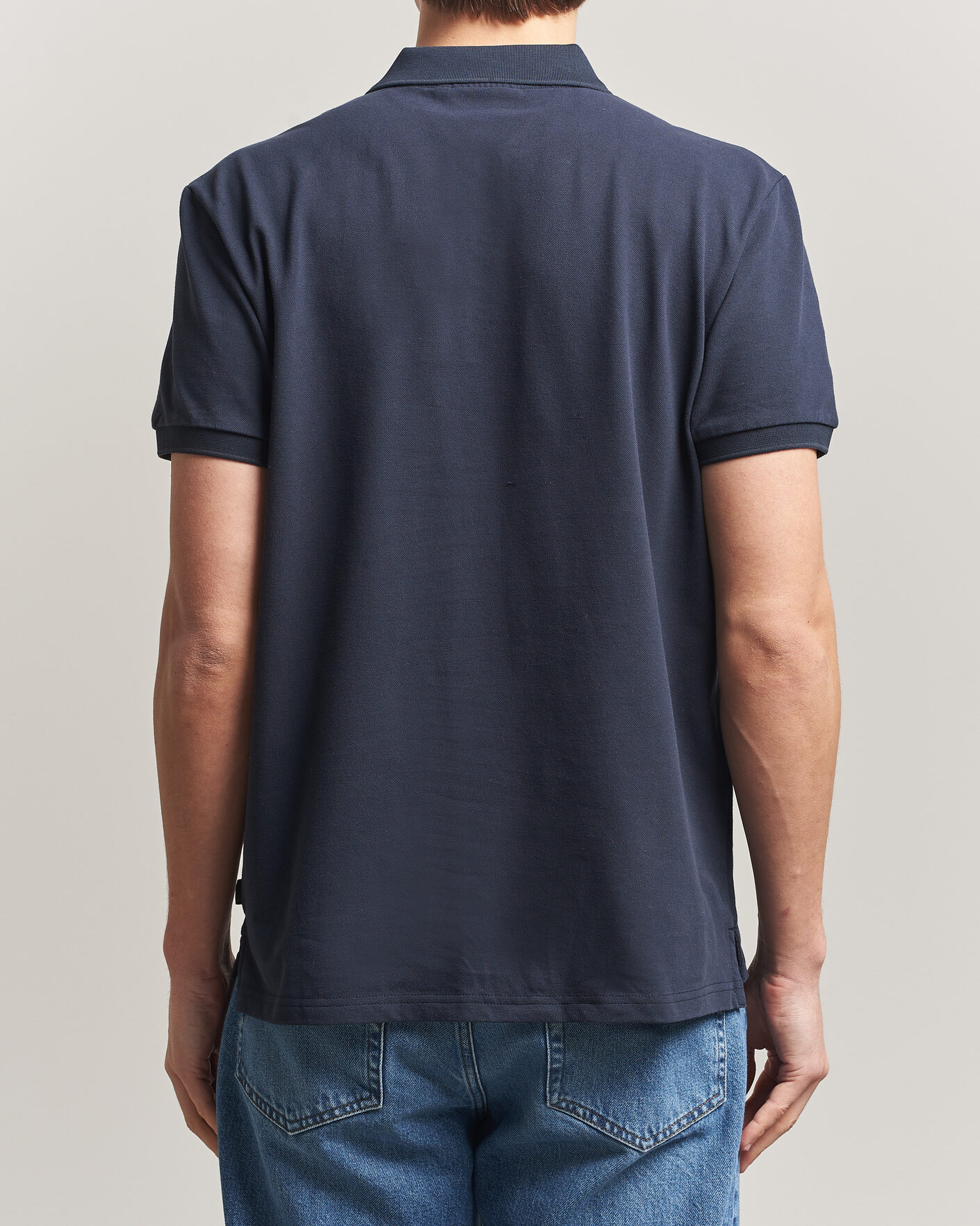 Uomini | Polo | Morris | Barton Pique Navy