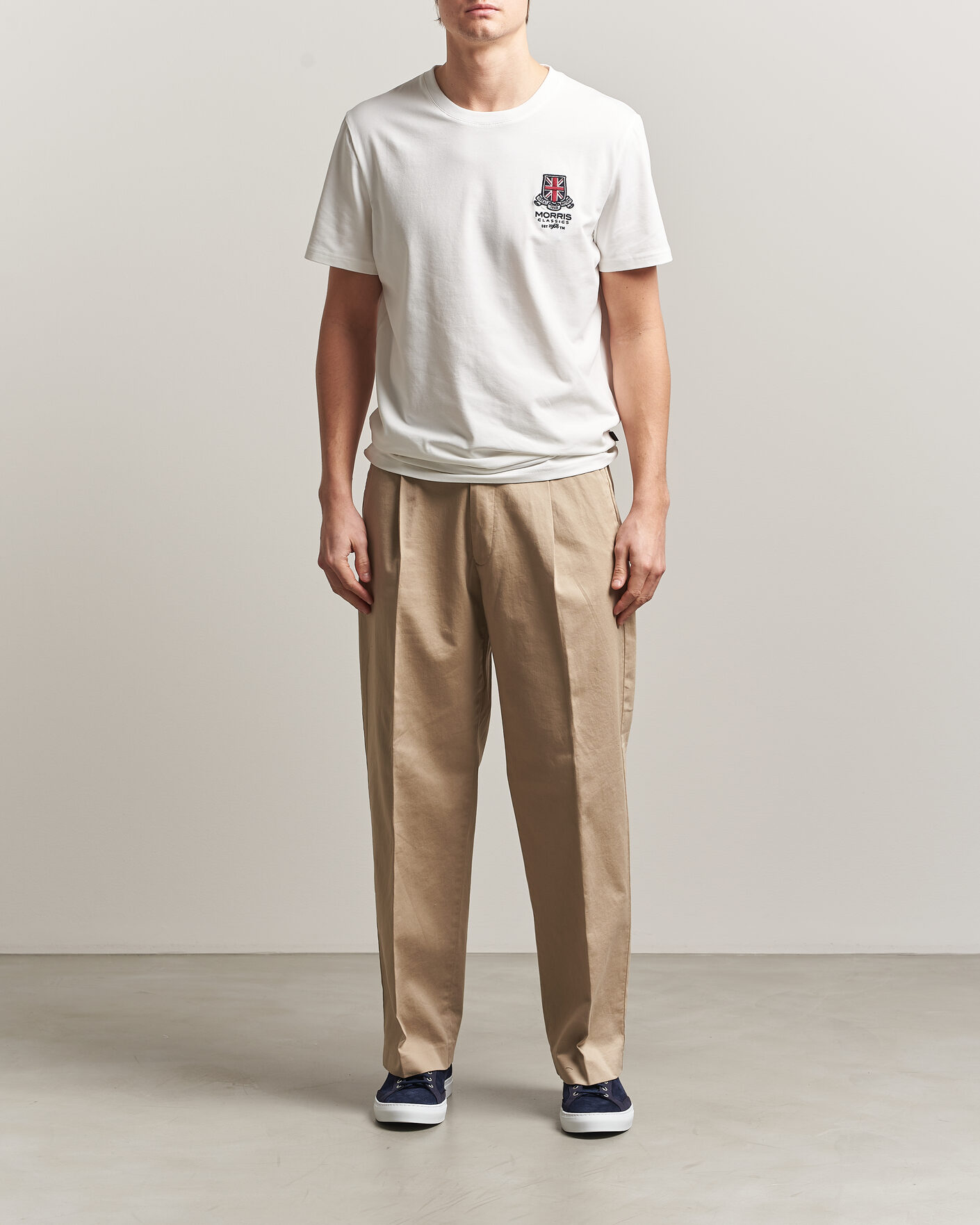Uomini | T-shirt | Morris | Barton T-Shirt Off White