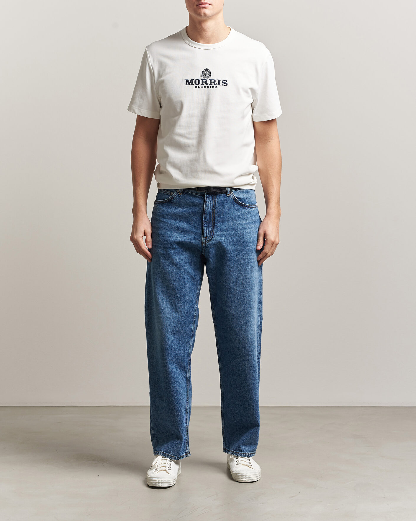 Uomini | T-shirt | Morris | Brian T-Shirt Off White