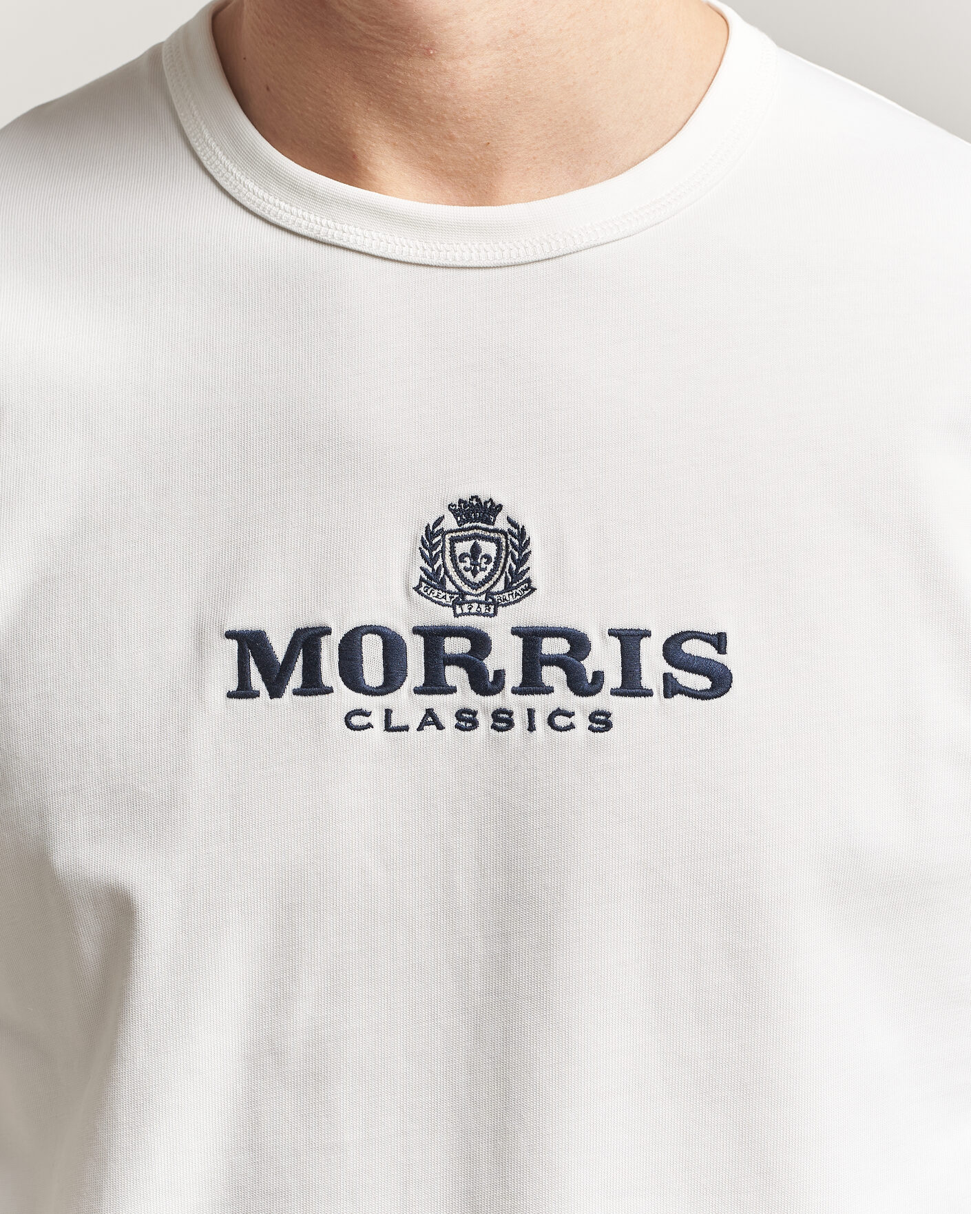 Uomini | T-shirt | Morris | Brian T-Shirt Off White