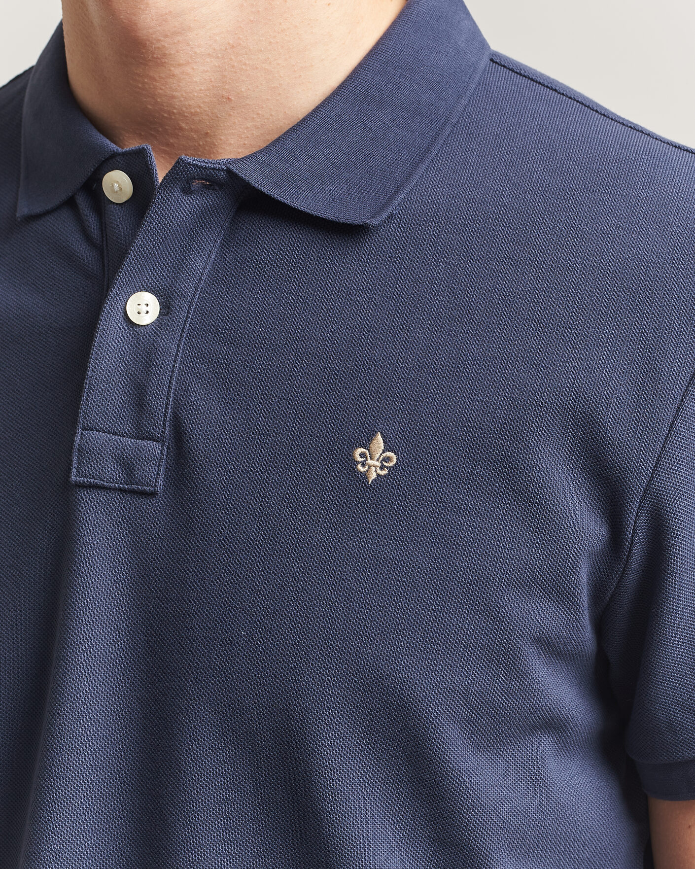 Uomini | Polo | Morris | New Pique Dark Blue