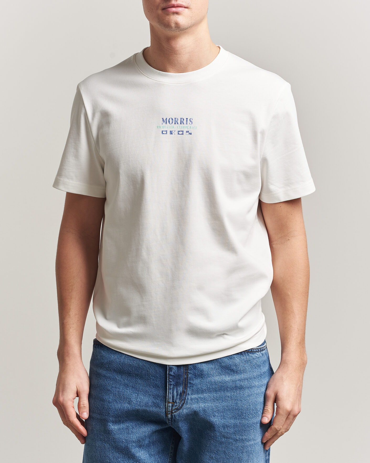 Uomini | T-shirt | Morris | Nevile T-Shirt White