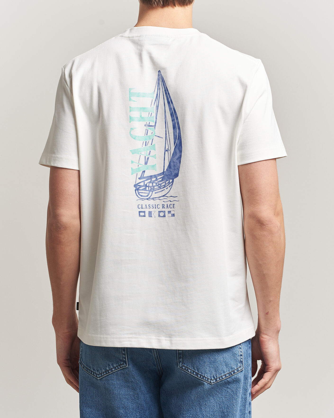 Uomini | T-shirt | Morris | Nevile T-Shirt White