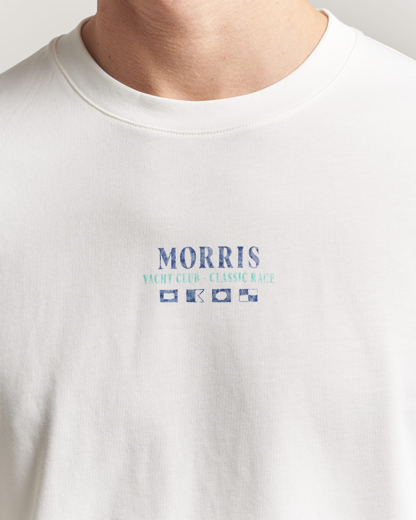Uomini | T-shirt | Morris | Nevile T-Shirt White