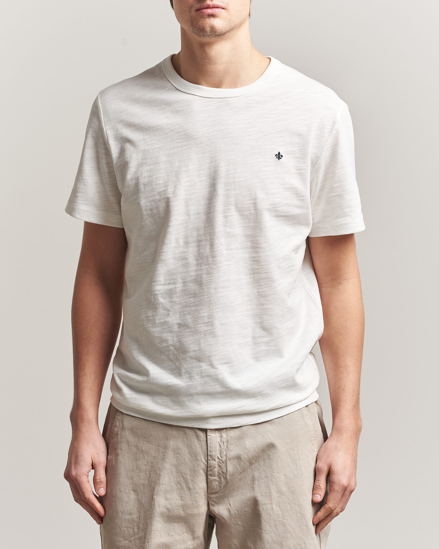 Uomini | T-shirt | Morris | Watson Slub T-Shirt Off White