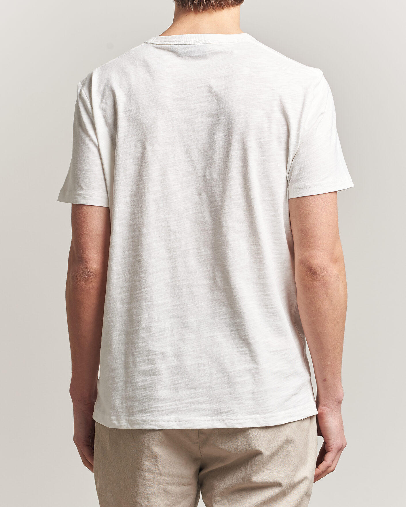Uomini | T-shirt | Morris | Watson Slub T-Shirt Off White
