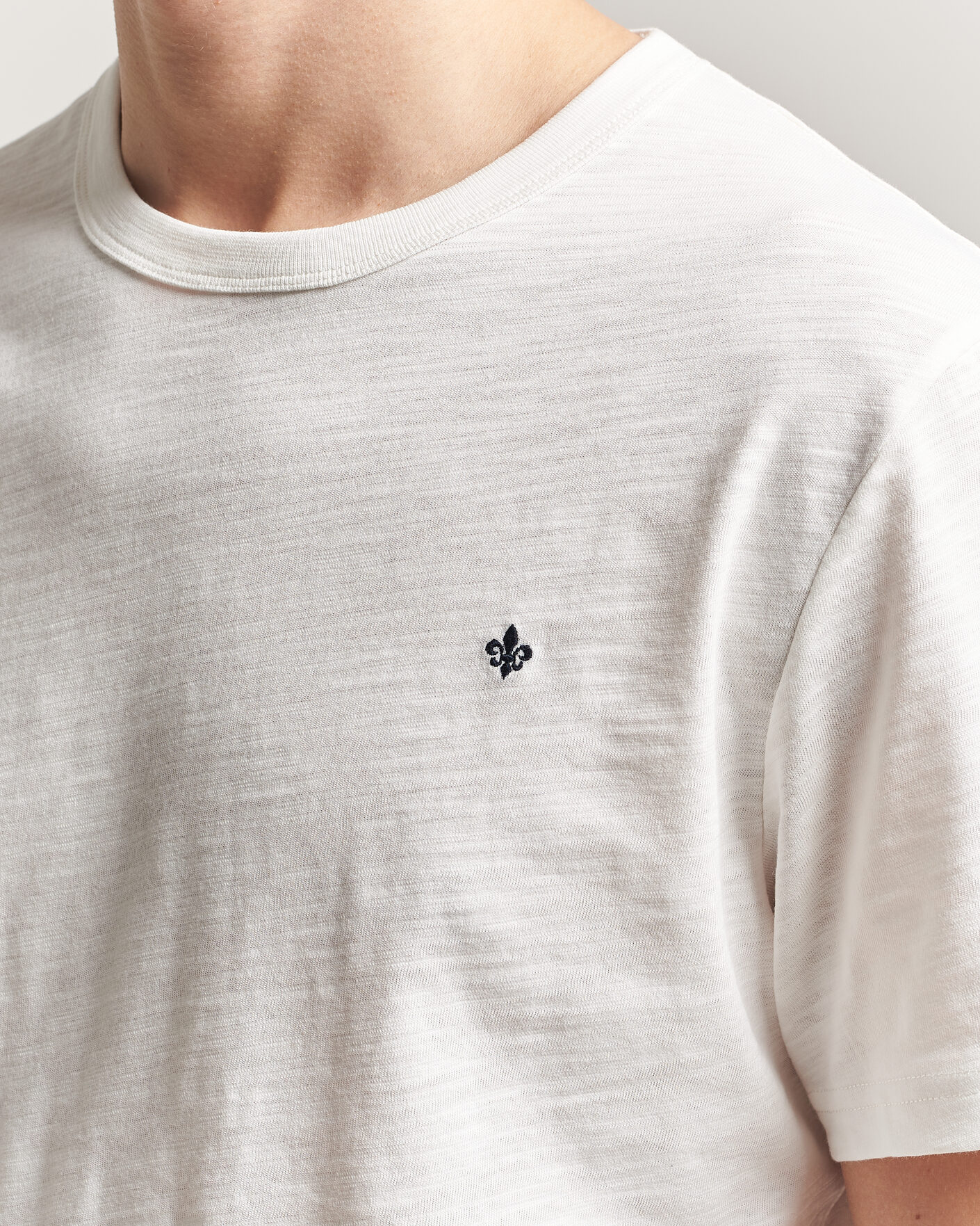 Uomini | T-shirt | Morris | Watson Slub T-Shirt Off White