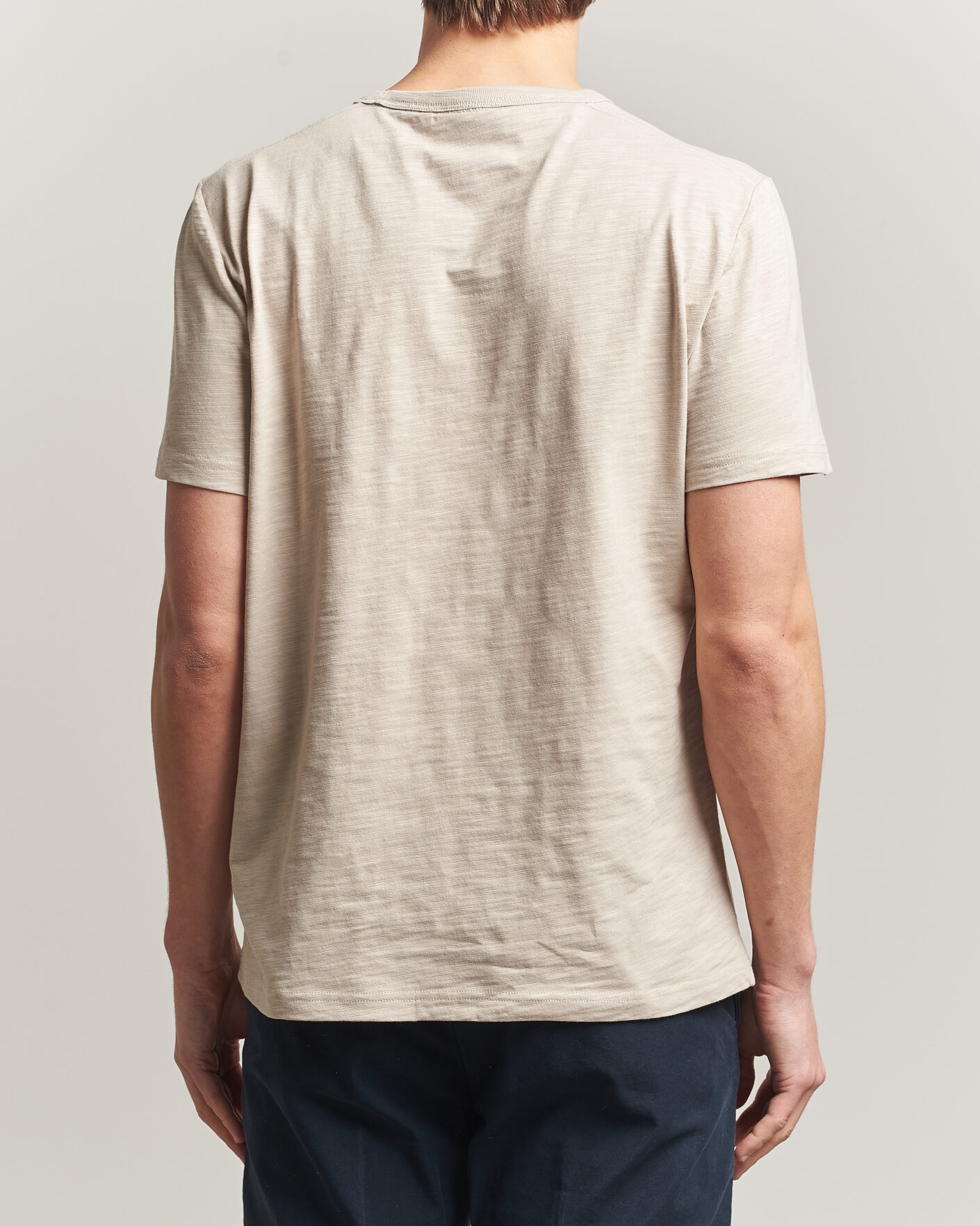 Uomini | T-shirt | Morris | Watson Slub T-Shirt Khaki