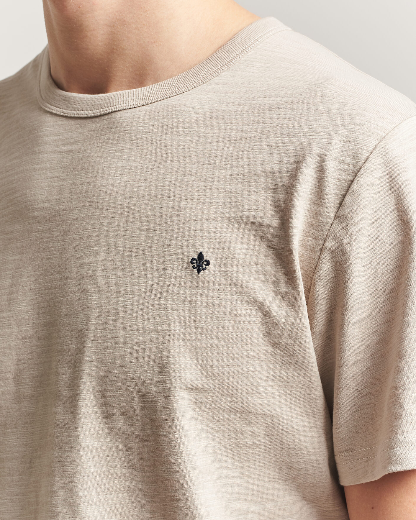 Uomini | T-shirt | Morris | Watson Slub T-Shirt Khaki