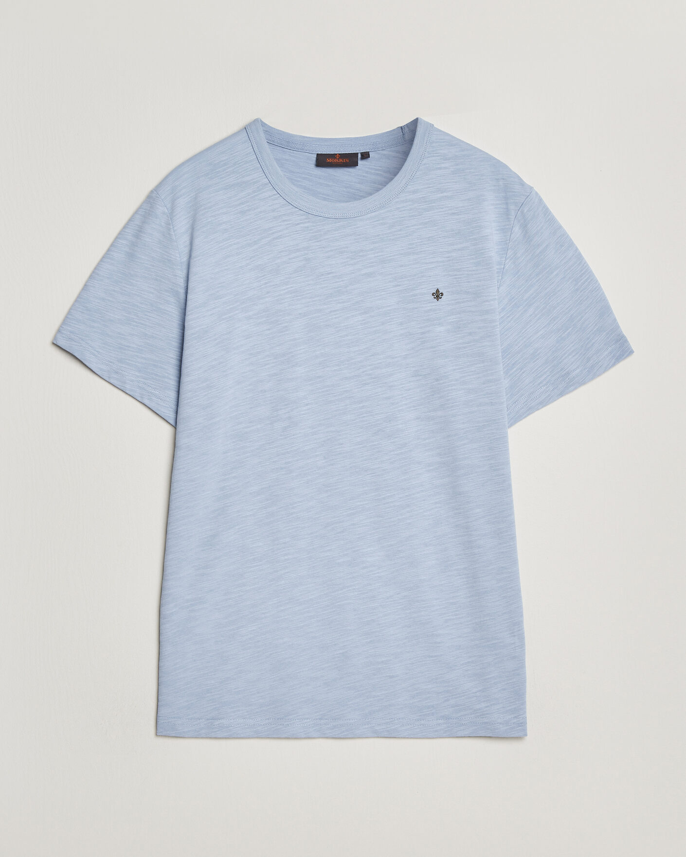 Uomini | T-shirt | Morris | Watson Slub T-Shirt Light Blue