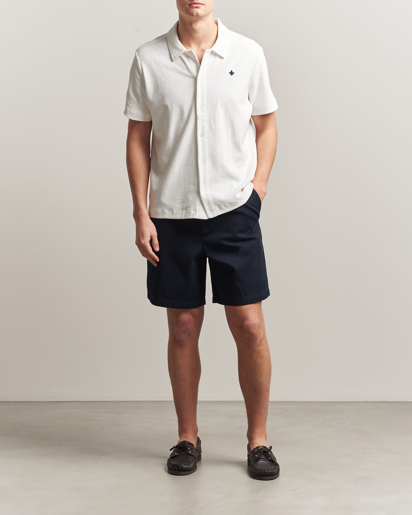 Uomini | Polo | Morris | Lily Terry Shirt Off White