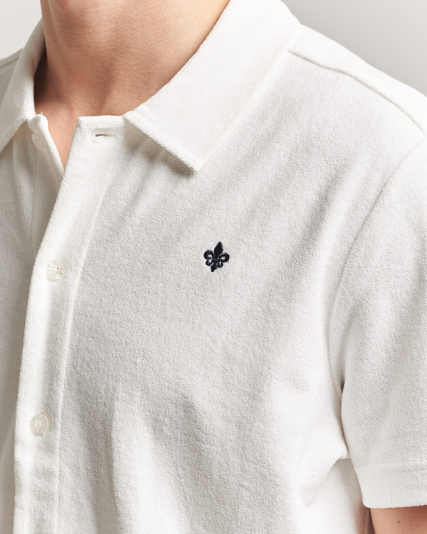 Uomini | Polo | Morris | Lily Terry Shirt Off White