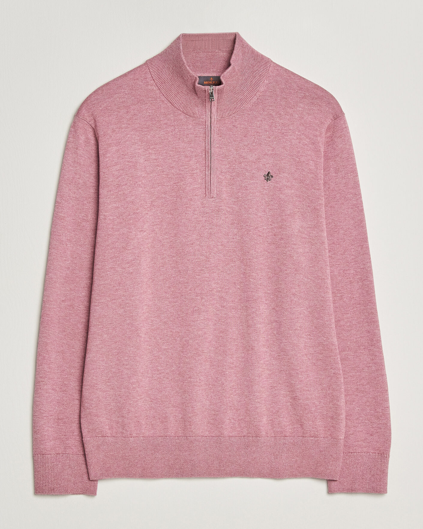 Uomini | Maglieria | Morris | Riley Half-Zip Pink