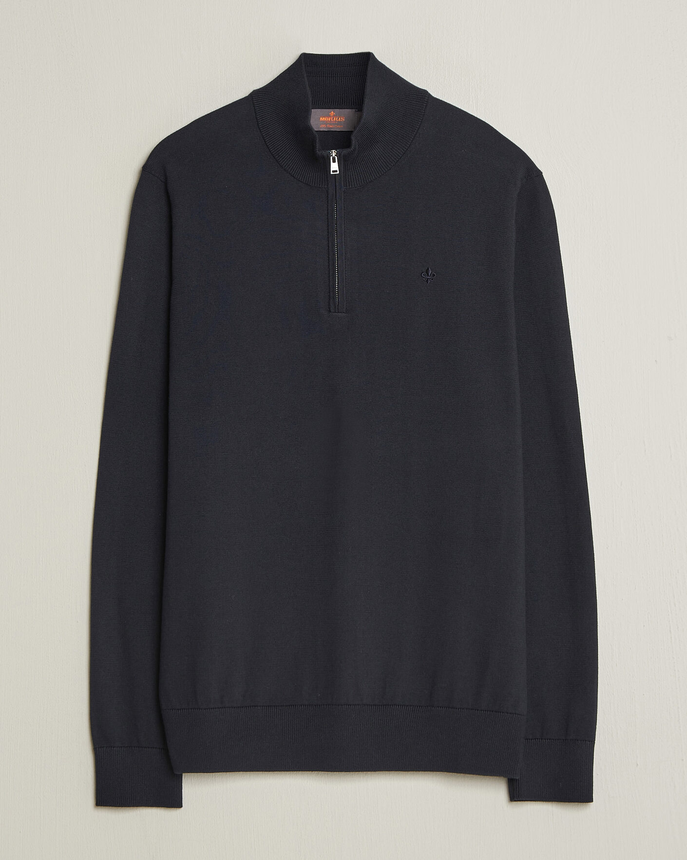 Uomini | Maglieria | Morris | Riley Half-Zip Navy