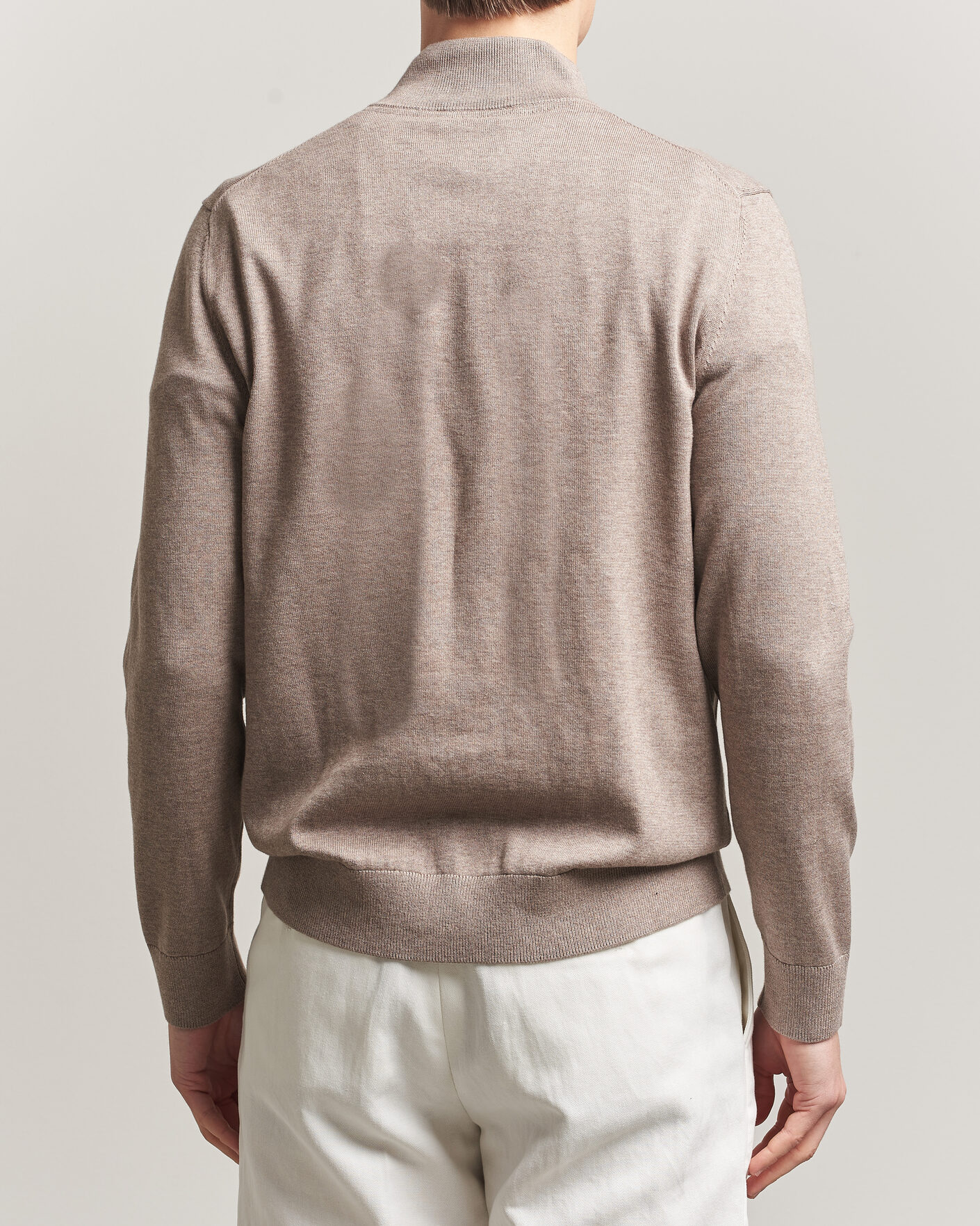 Uomini | Maglieria | Morris | Riley Half-Zip Brown