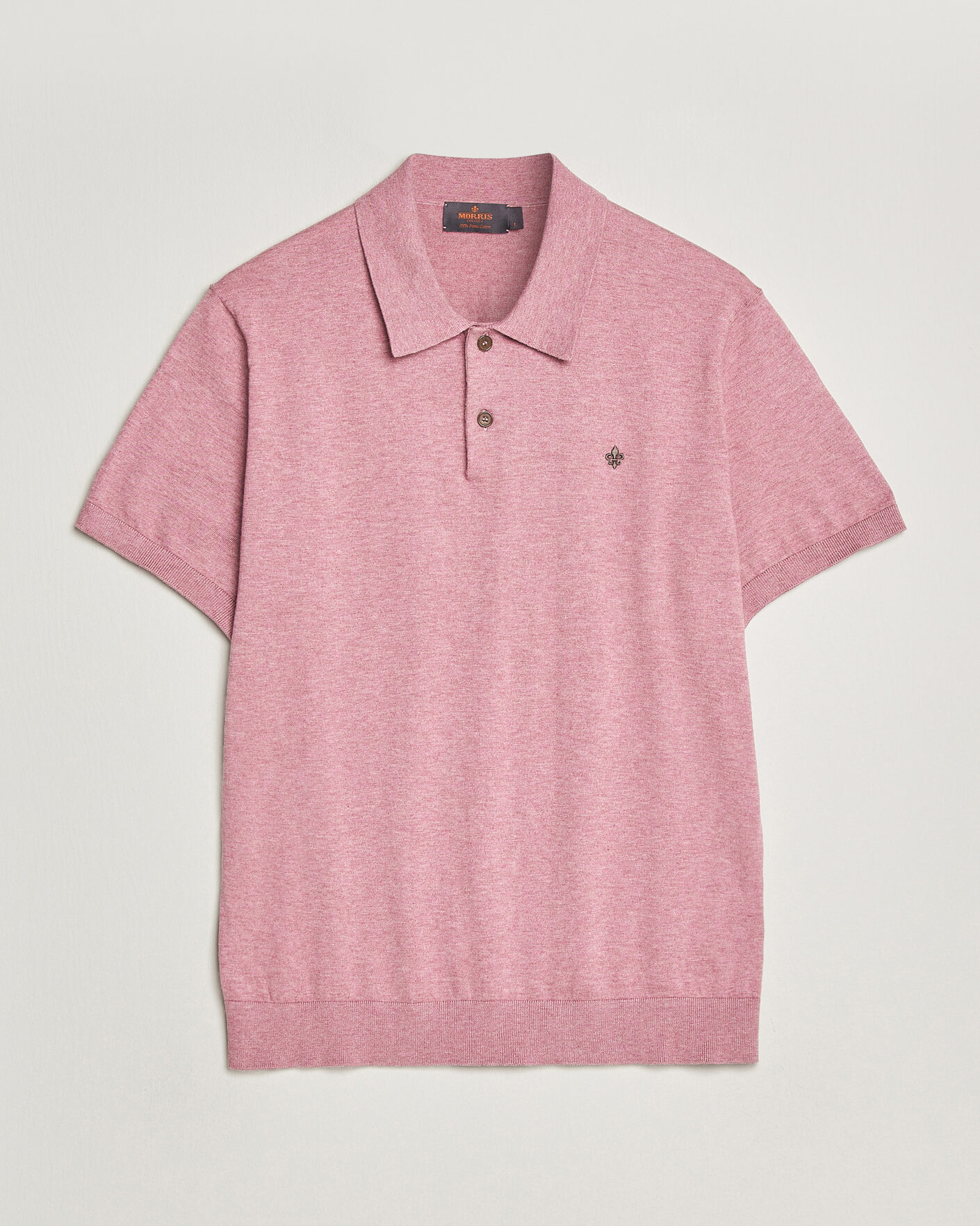 Uomini | Polo | Morris | Riley Short Sleeve Polo Pink