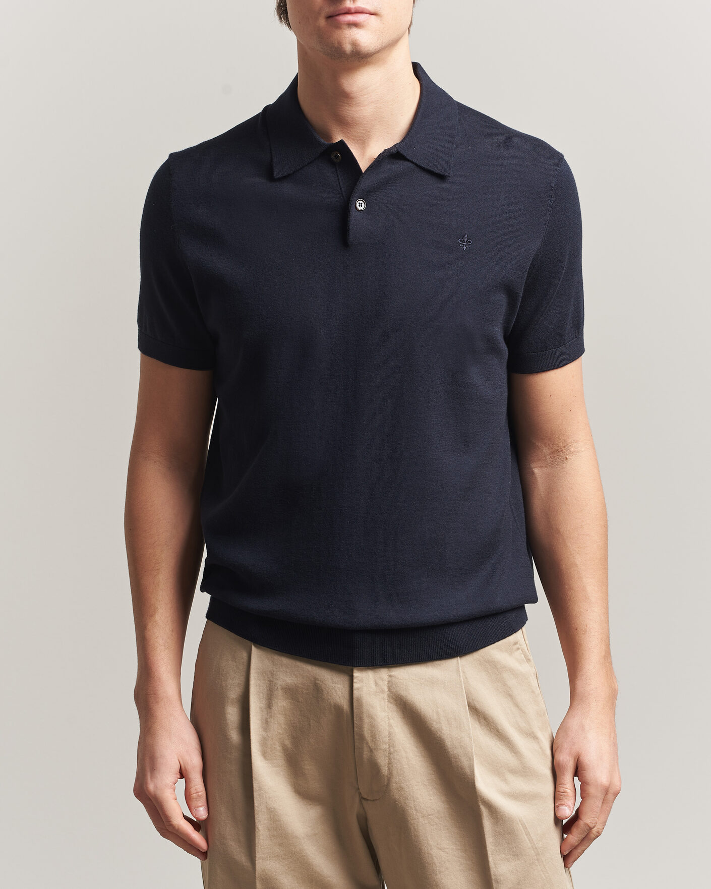 Uomini | Polo | Morris | Riley Short Sleeve Polo Navy