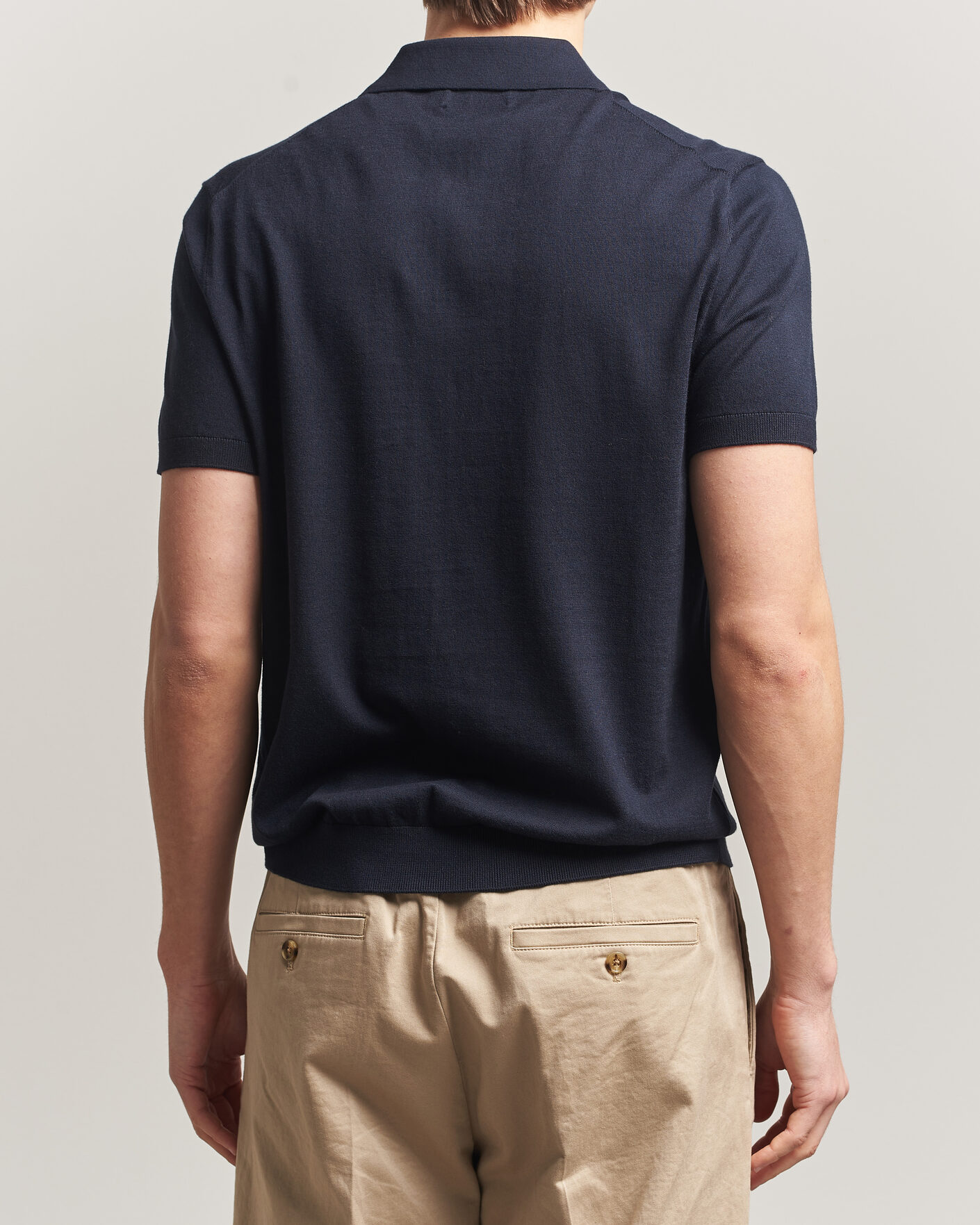 Uomini | Polo | Morris | Riley Short Sleeve Polo Navy