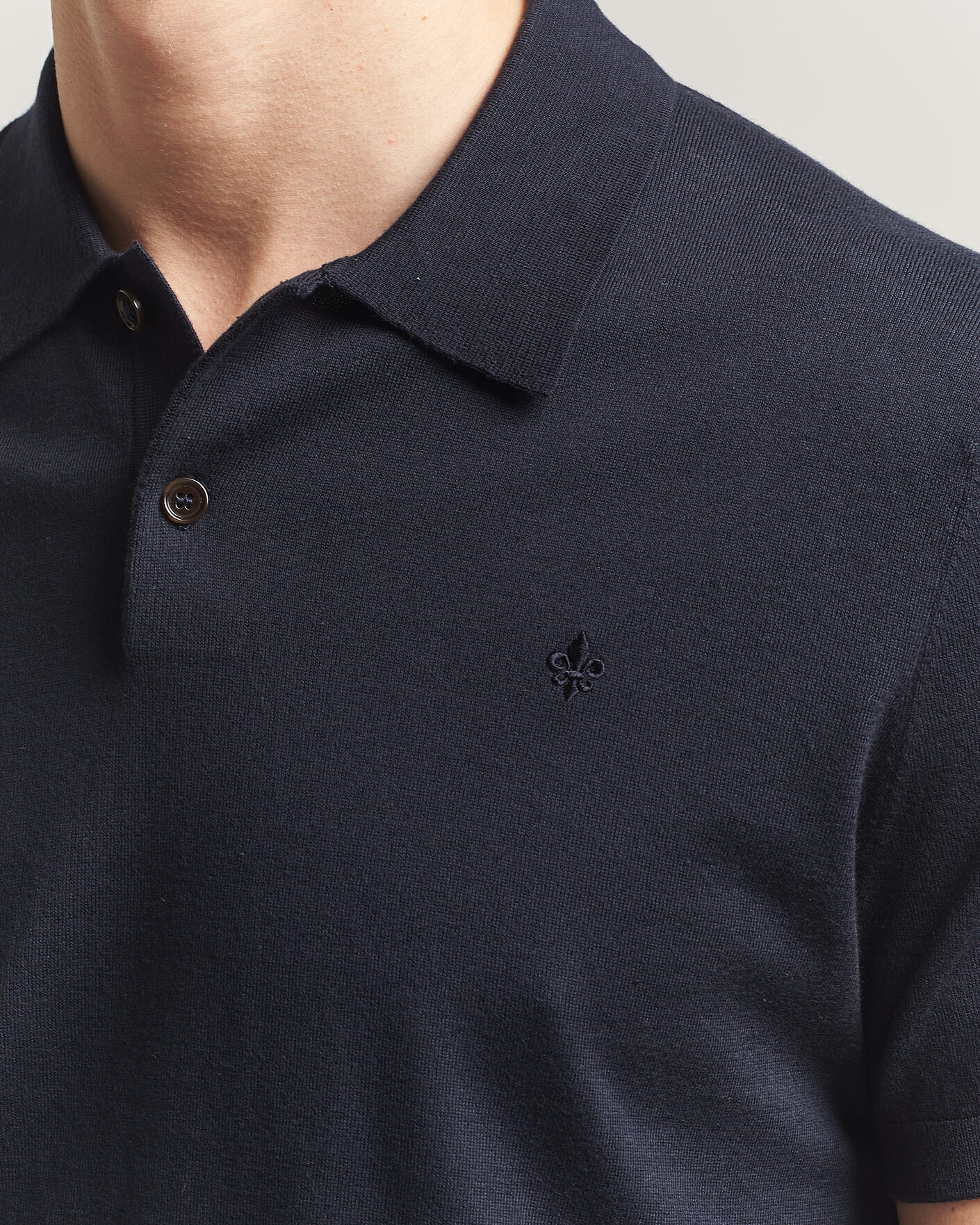 Uomini | Polo | Morris | Riley Short Sleeve Polo Navy