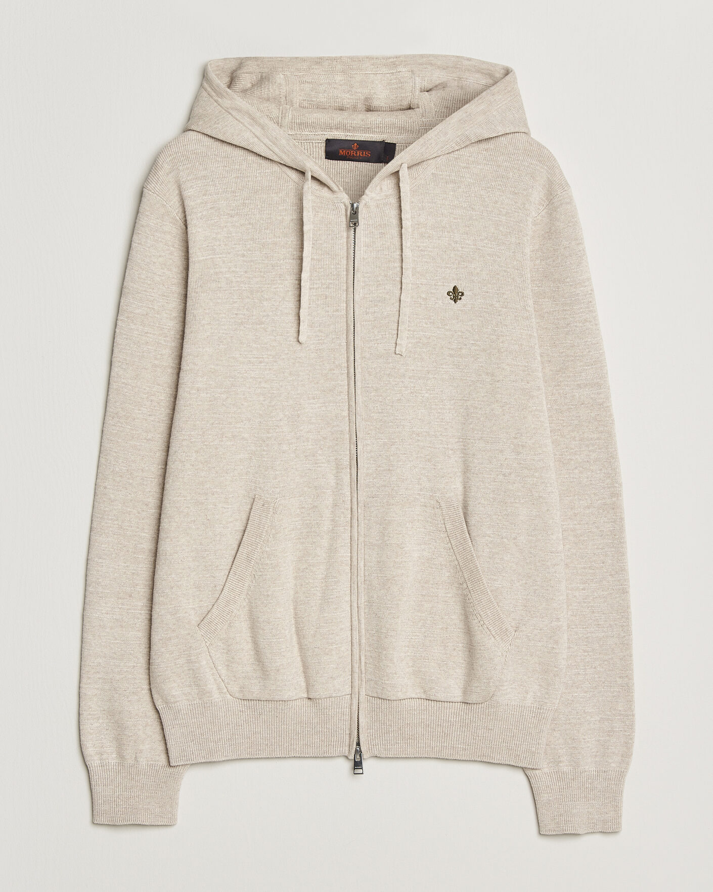 Uomini | Maglieria | Morris | Randall Full-Zip Hoodie Khaki