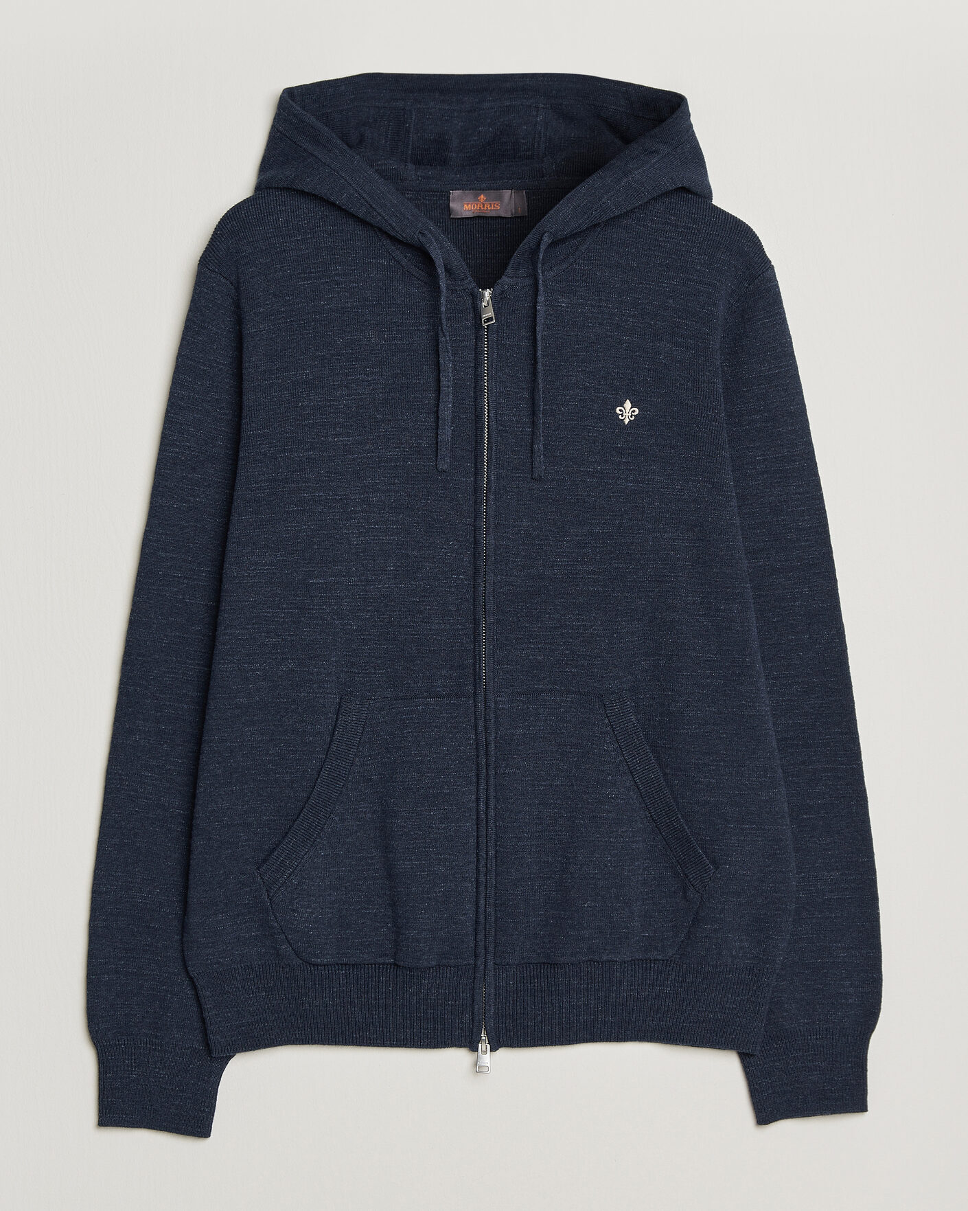 Uomini | Maglieria | Morris | Randall Full-Zip Hoodie Navy