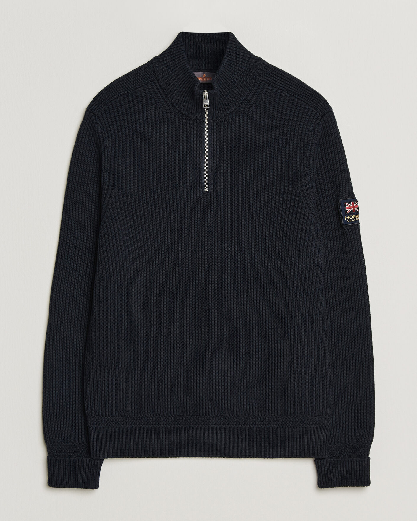Uomini | Maglieria | Morris | Brenton Half-Zip Navy